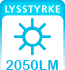 Tavle Lysstyrke 2050